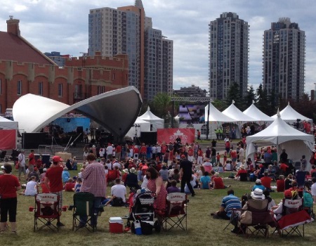 TCF4 Productions Produces Canada Day Celebration